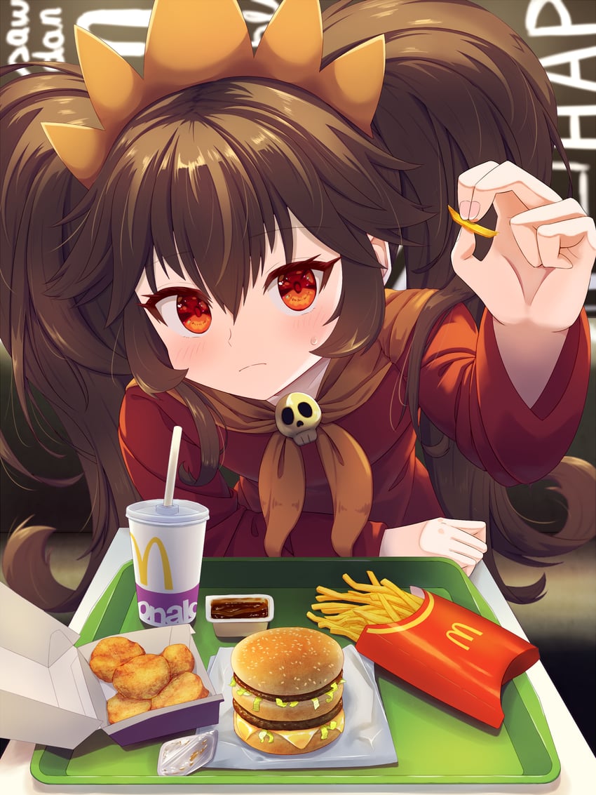 ashley (mcdonald's and 1 more) drawn by matchamassa