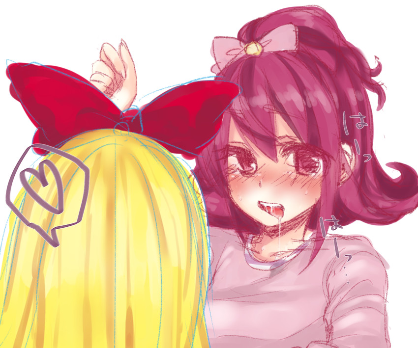 aida mana and regina (precure and 1 more) drawn by tachikawa_kousuke