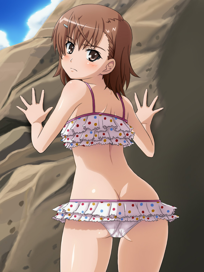 misaka mikoto (toaru majutsu no index and 1 more) drawn by mameshiba_(pixiv_59310)