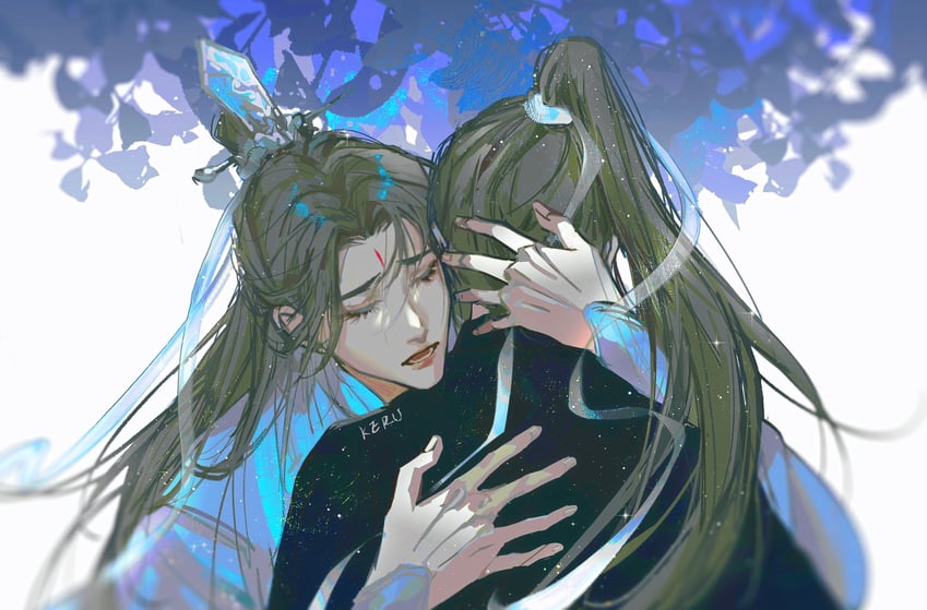 yan zhengming and cheng qian (liu yao) drawn by keru233