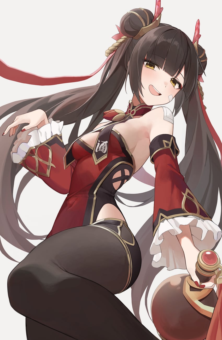 li dailin (black survival and 1 more) drawn by irain_(_irain_)