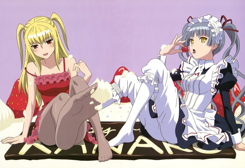 shidou mariya and shinouji matsurika (nyantype and 1 more) drawn by yamauchi_noriyasu