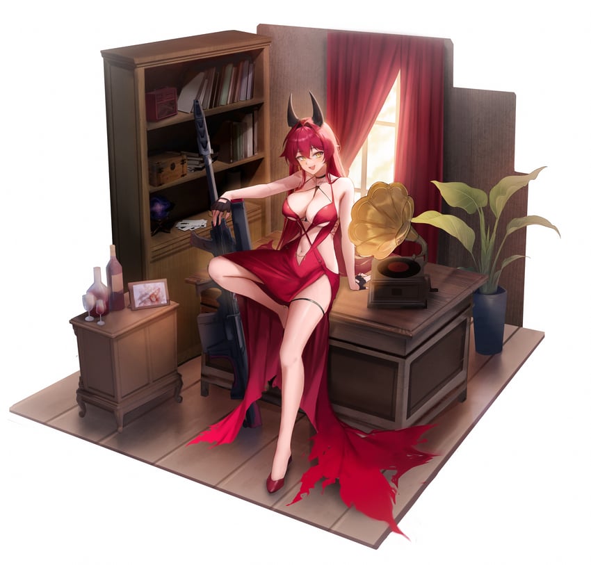 red hood (goddess of victory: nikke) drawn by maviss_03