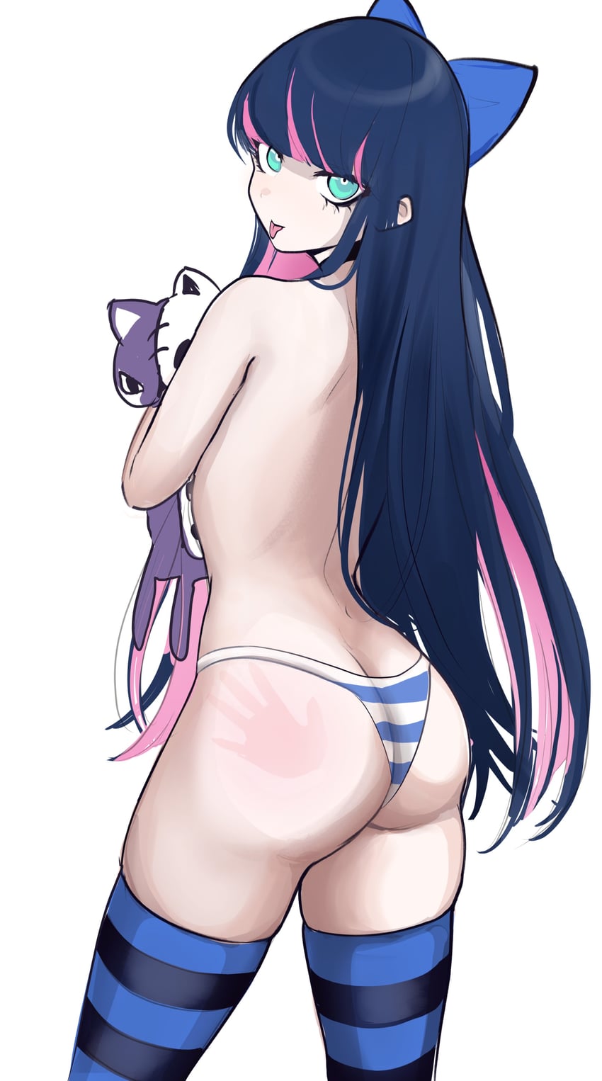 stocking and honekoneko (panty & stocking with garterbelt) drawn by miaru