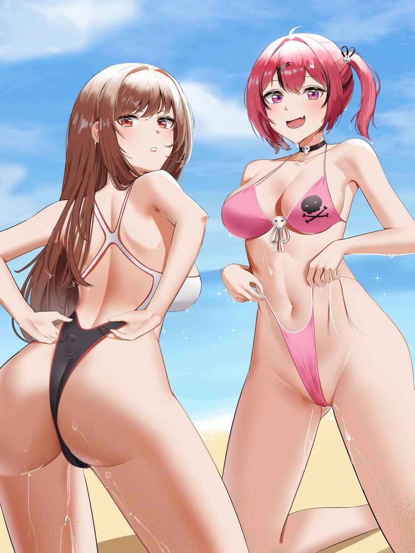 rapi and mast (goddess of victory: nikke) drawn by anoreika_tomoe