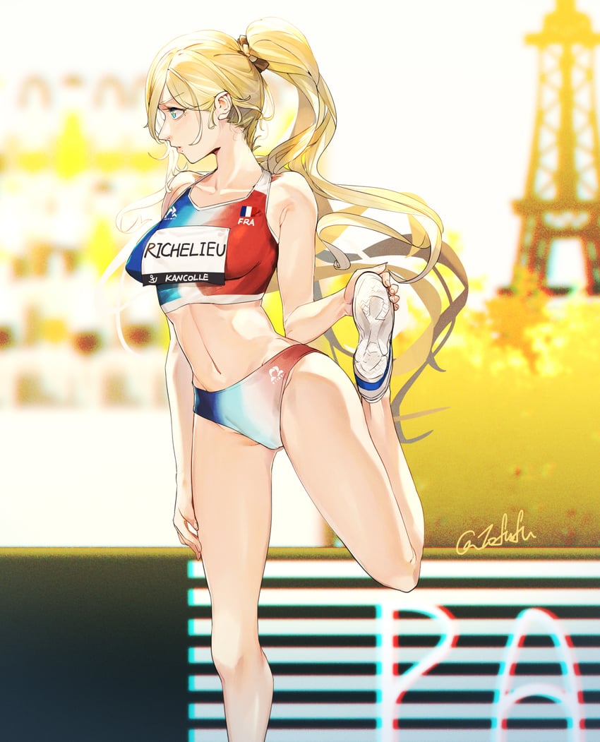 richelieu (kantai collection and 2 more) drawn by fuwafuwatoufu