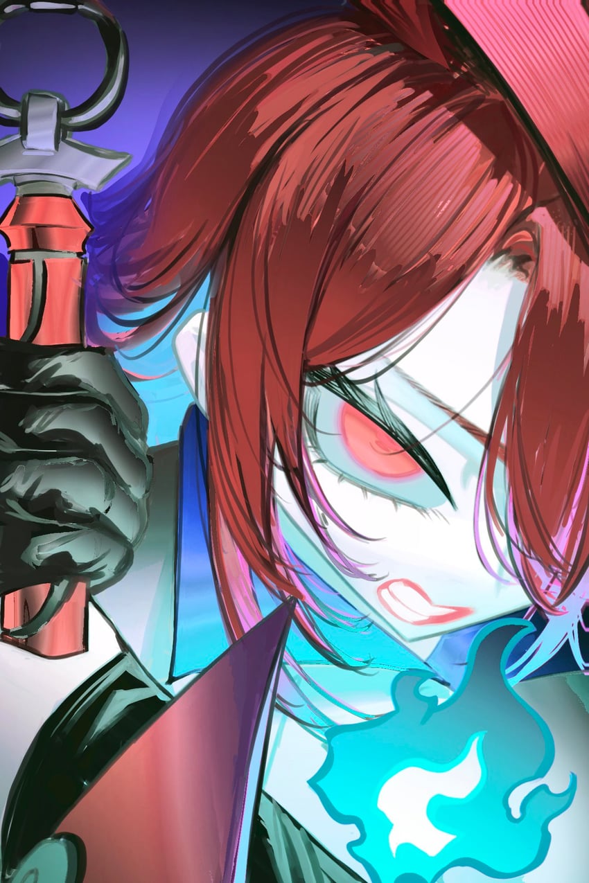 elizabeth rose bloodflame (hololive and 2 more) drawn by pungson_mori