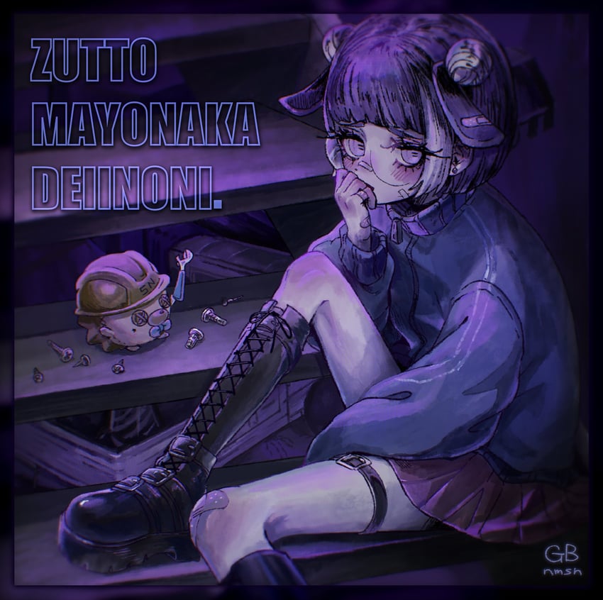 uniguri and aca-ne (zutto mayonaka de ii no ni and 1 more) drawn by gb_minami_muzo