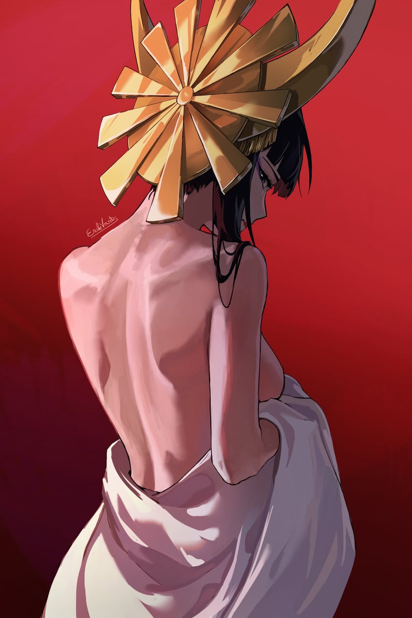 shutara senjumaru (bleach and 1 more) drawn by erikvarts