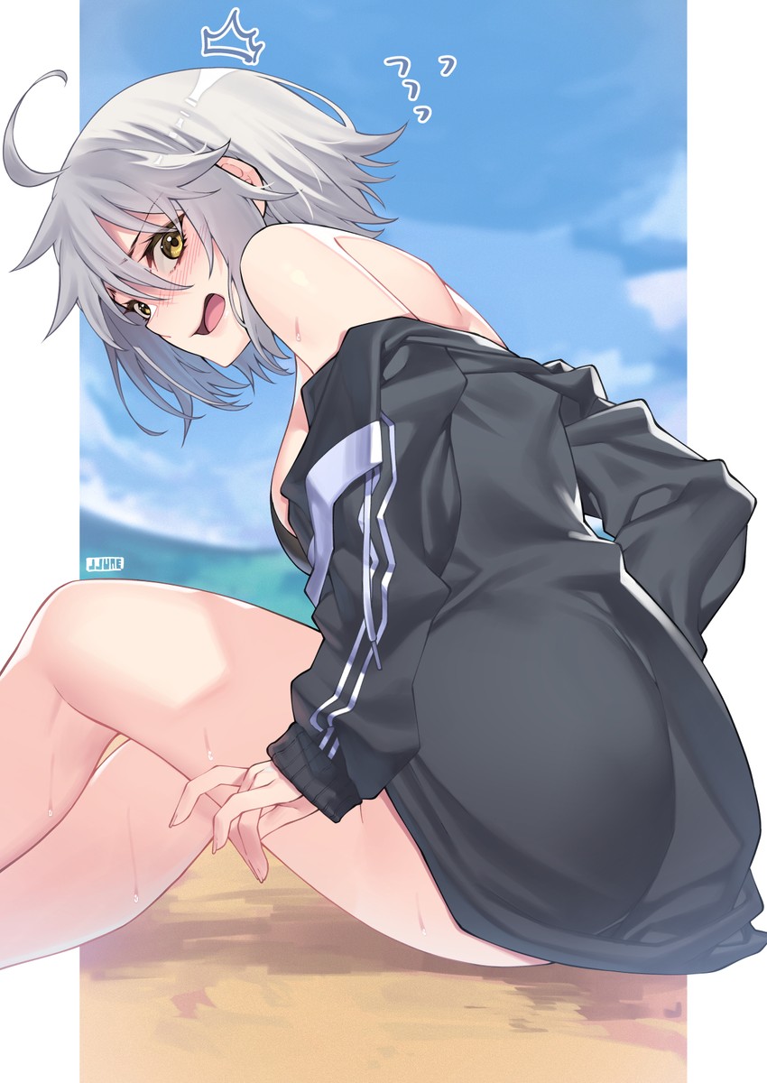 jeanne d'arc alter (fate and 1 more) drawn by jjune
