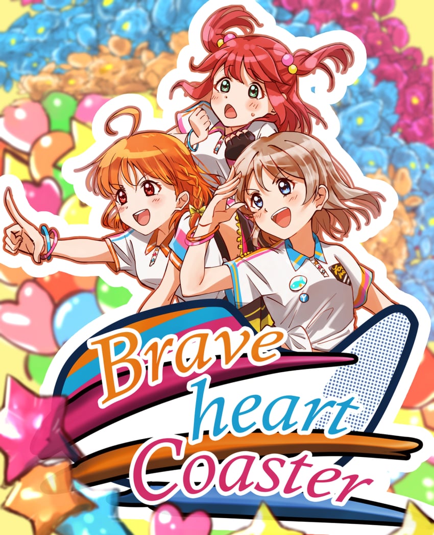 watanabe you, takami chika, and kurosawa ruby (love live! and 1 more) drawn by skt_(ryxxxxx)