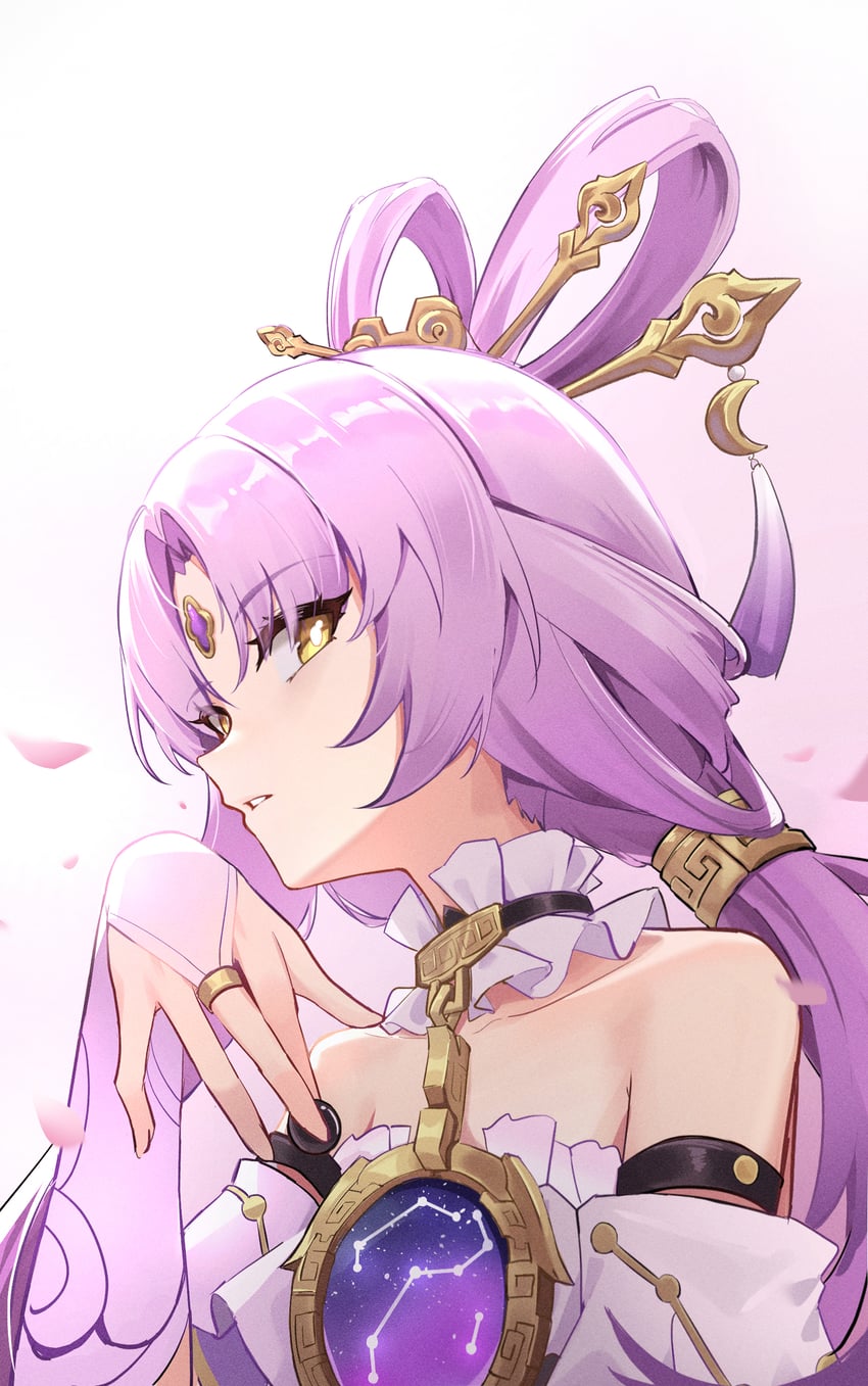 fu xuan (honkai and 1 more) drawn by iras17514