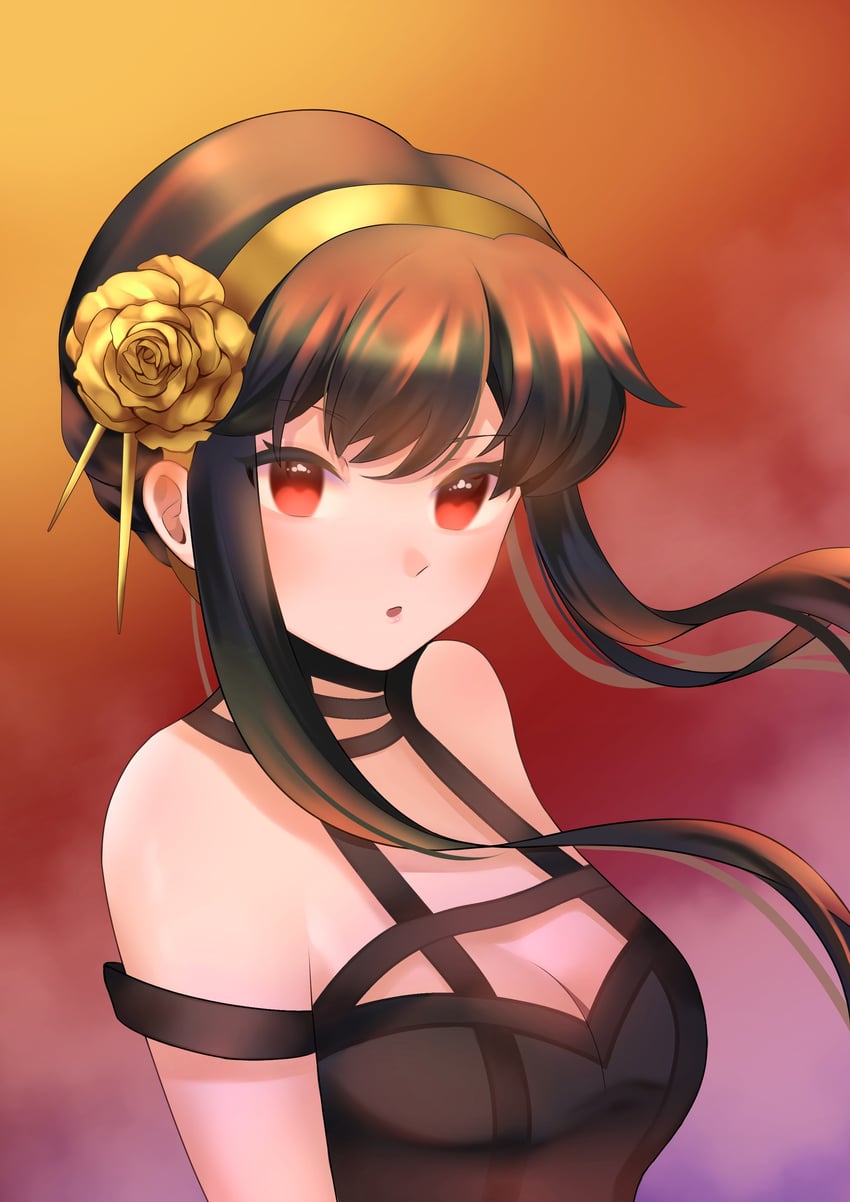 yor briar (spy x family) drawn by midorikka