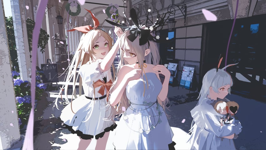 lola, cuscuta, and alice (alchemy stars) drawn by tacshojosora