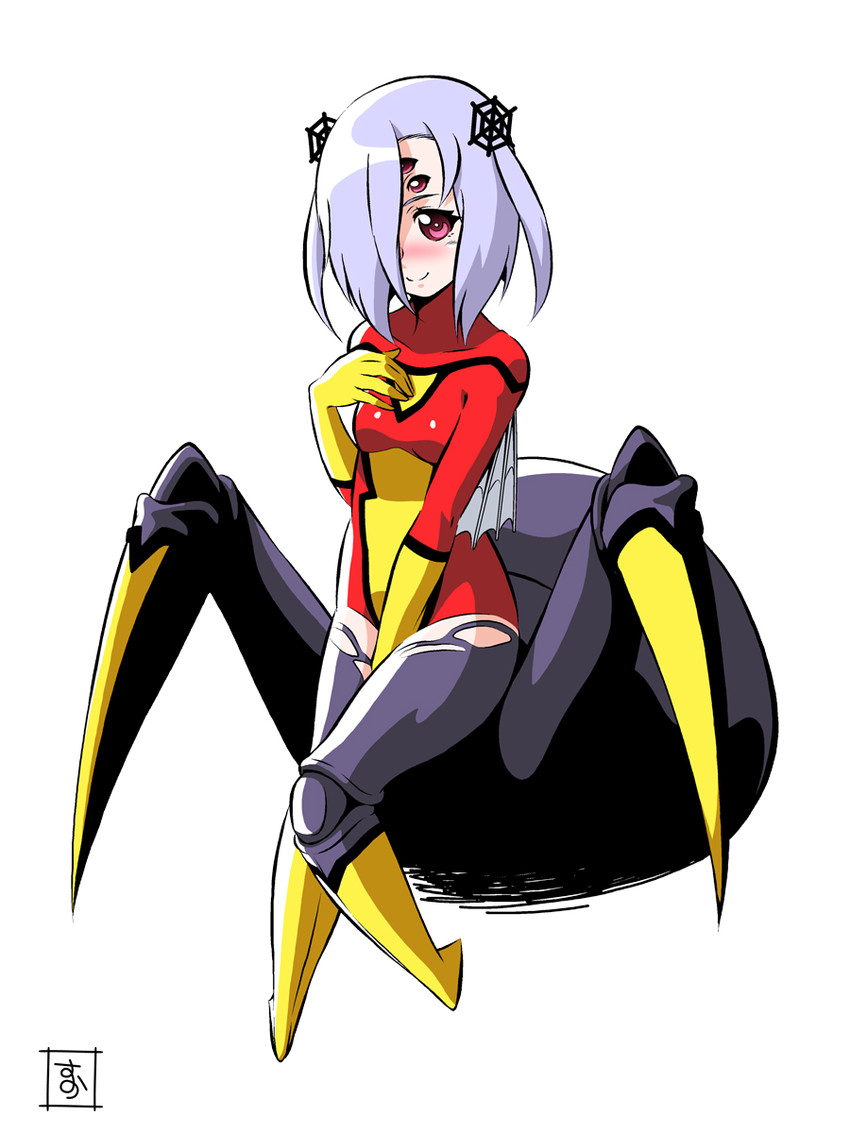 rachnera arachnera, spider-woman, and lolinera (marvel and 1 more) drawn by s-now