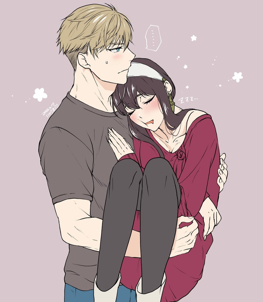 yor briar and twilight (spy x family) drawn by takehide