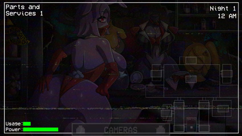 freddy fazbear and bonnie (five nights at freddy's and 2 more)