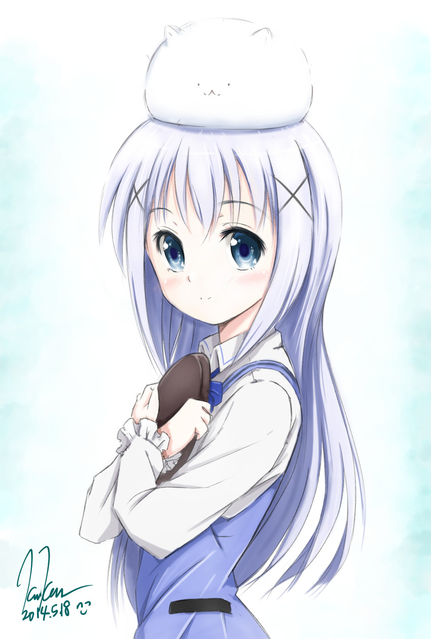 kafuu chino and tippy (gochuumon wa usagi desu ka?) drawn by kem_kem