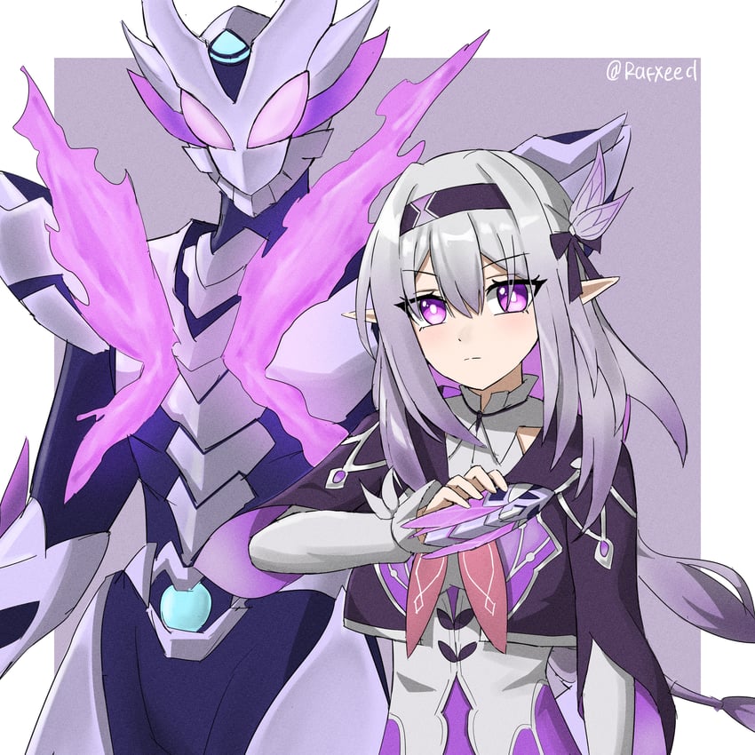 firefly, castorice, and sam (honkai and 1 more) drawn by rafxeed