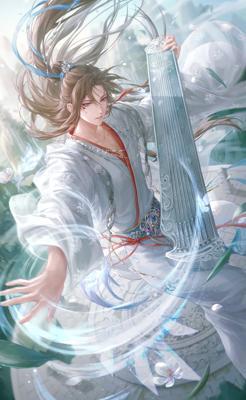 qin yi and cloud-water visitor (nikki and 1 more)