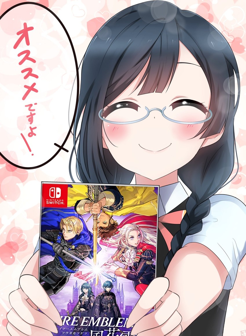 female byleth, edelgard von hresvelg, yuki setsuna, dimitri alexandre blaiddyd, male byleth, and 2 more (love live! and 3 more) drawn by zero-theme