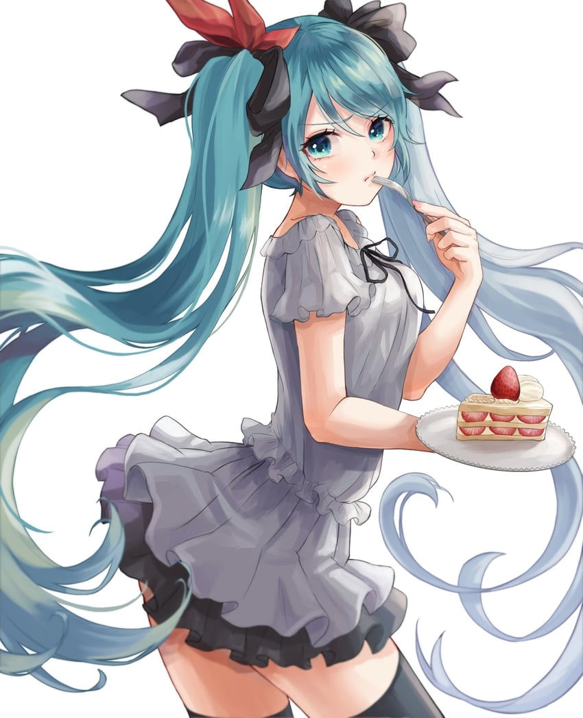 hatsune miku (vocaloid and 2 more) drawn by yoshiki1020