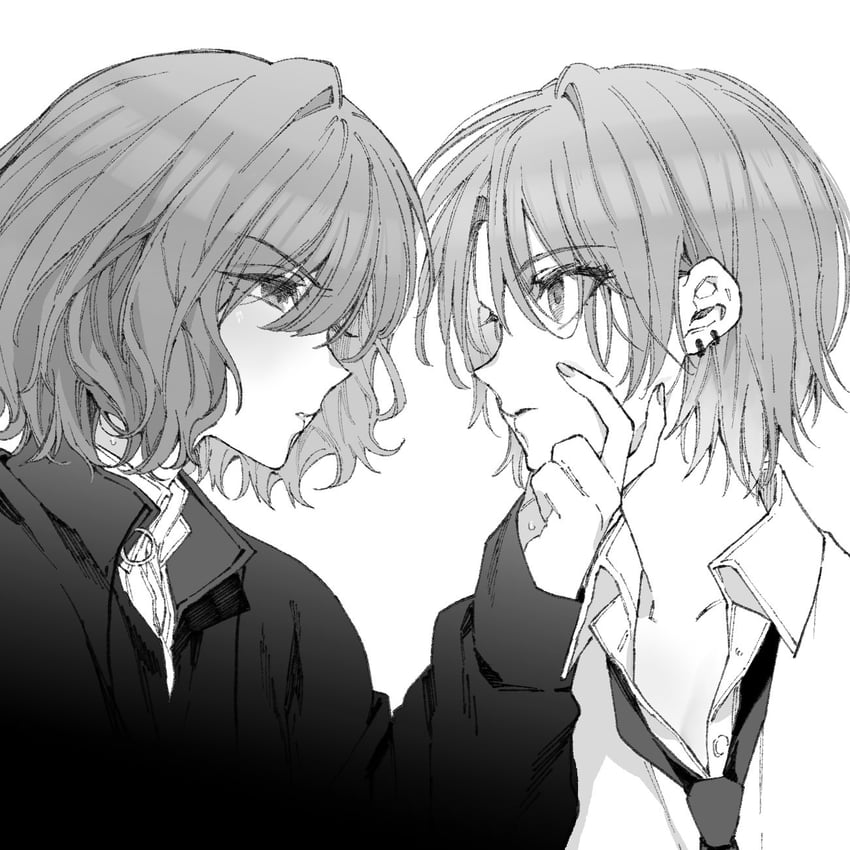 higuchi madoka and asakura toru (idolmaster and 1 more) drawn by maki_keigo