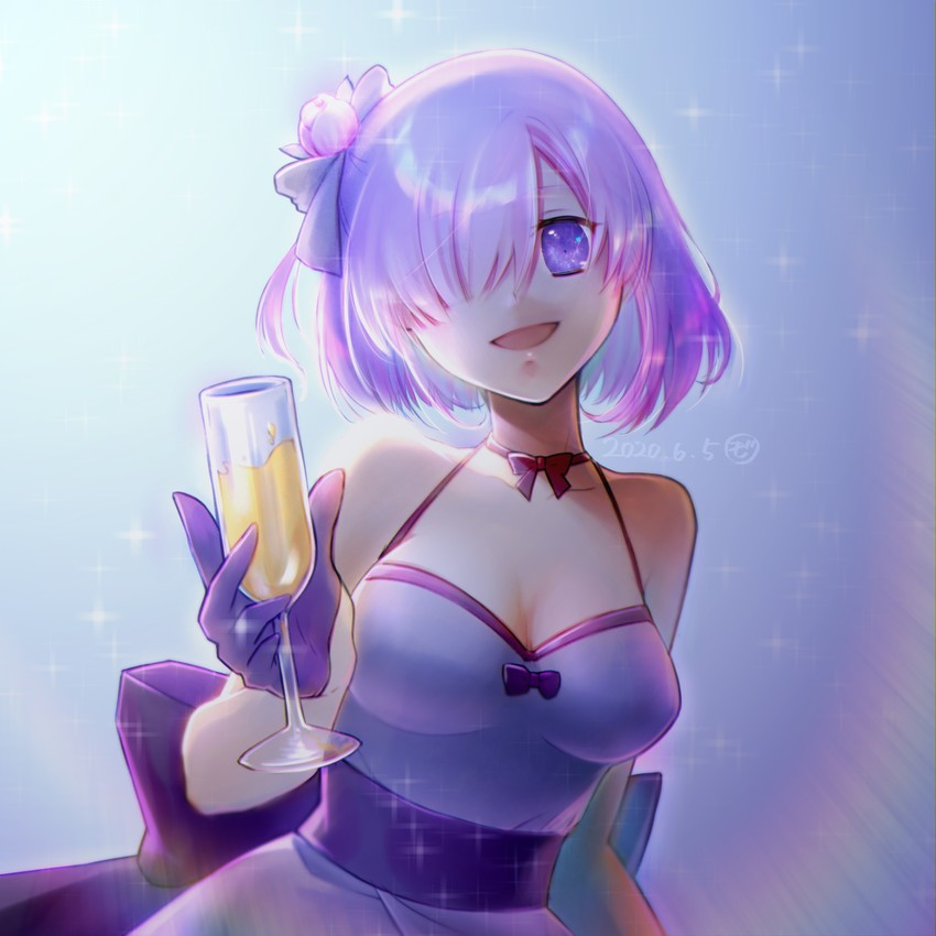 mash kyrielight (fate and 1 more) drawn by goo-yan_(ogura_tomomi)