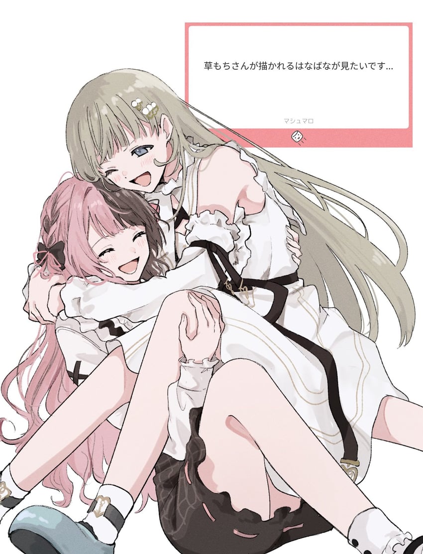 tachibana hinano and hanabusa lisa (vspo! and 1 more) drawn by kusa_mo_chi