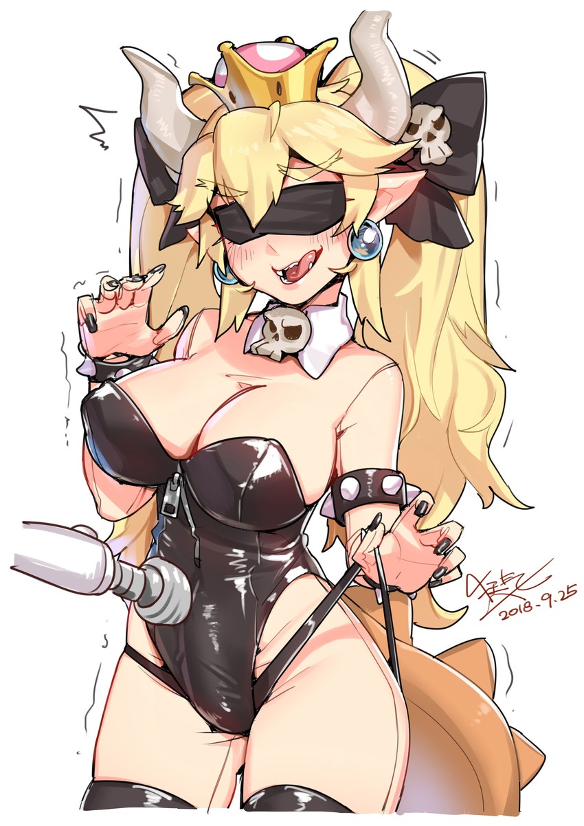 bowsette (mario and 1 more) drawn by trevor25527766