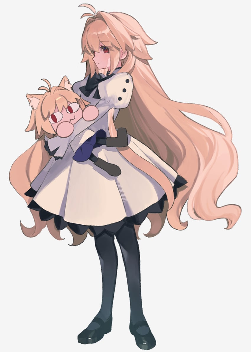 arcueid brunestud, neco-arc, and eco-arc (tsukihime) drawn by uxco0