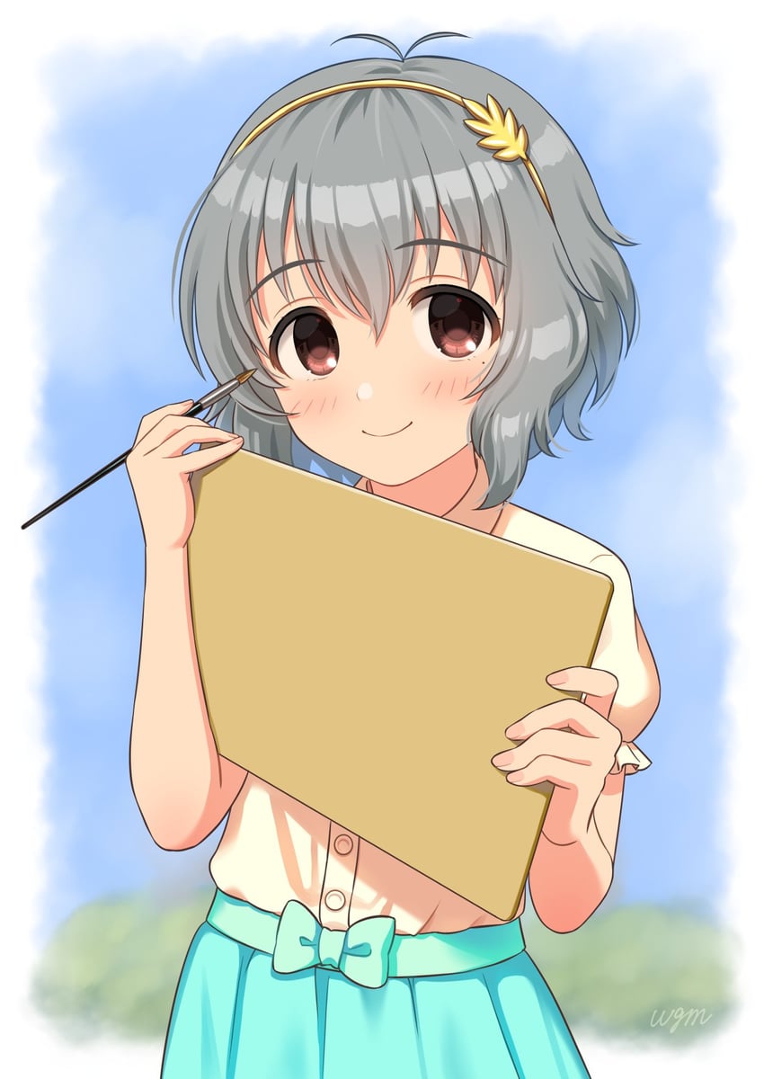 narumiya yume (idolmaster and 2 more) drawn by wgm_oekaki