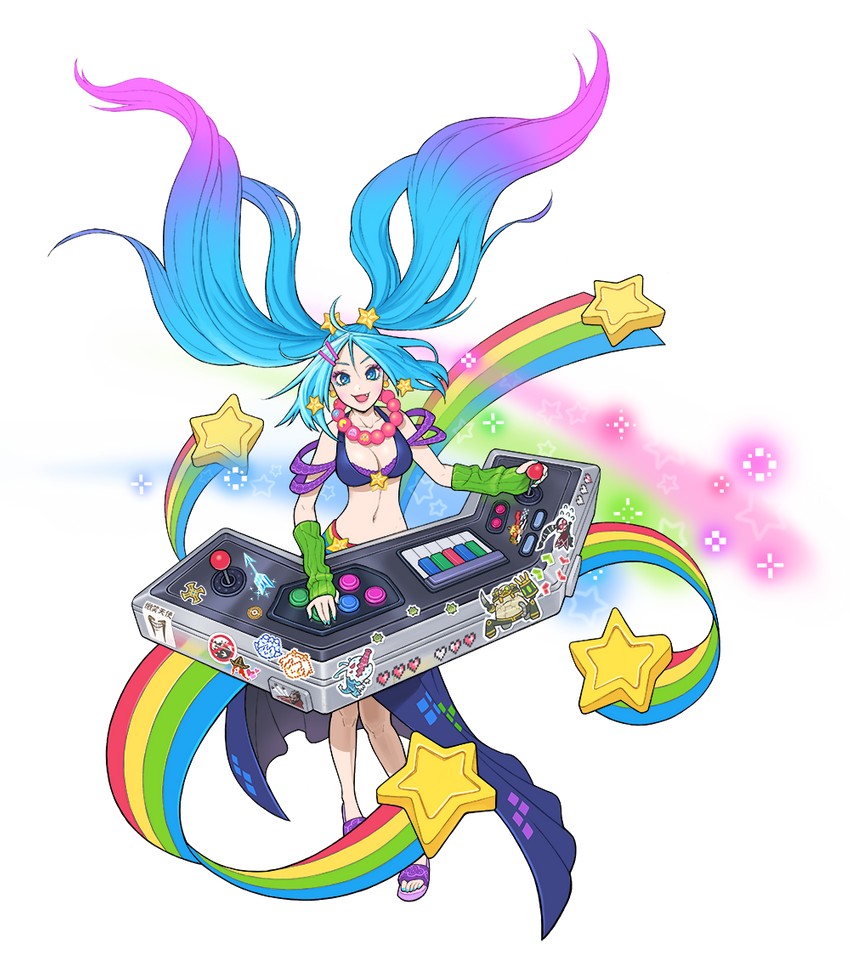 sona, miss fortune, ezreal, graves, vayne, and 6 more (league of legends and 1 more) drawn by yoyo_(harapeko)