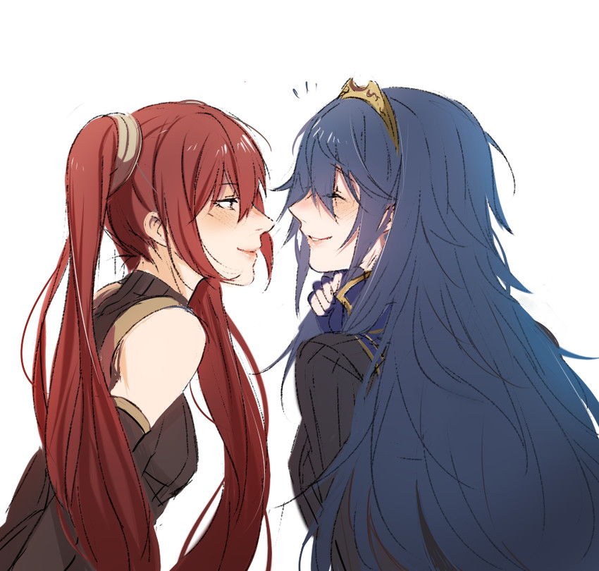 lucina and severa (fire emblem and 1 more) drawn by tusia