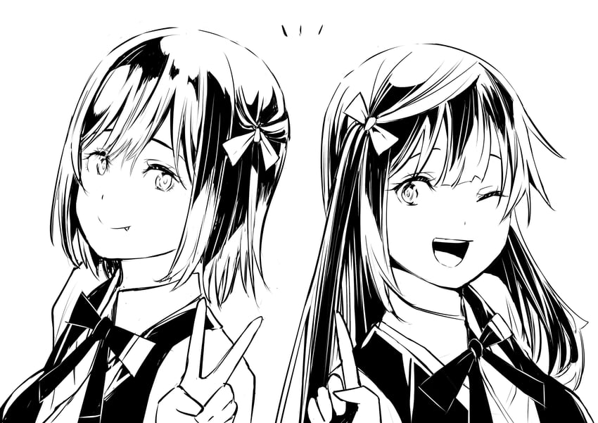 yuki setsuna and mifune shioriko (love live! and 1 more) drawn by tommer