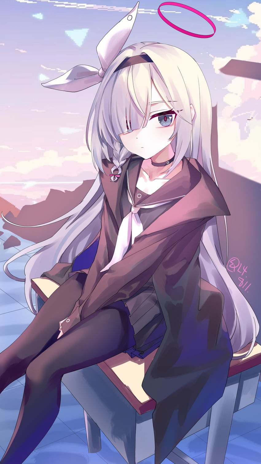 plana (blue archive) drawn by yaoyaozi_bu_shi_renjian_yanhuo