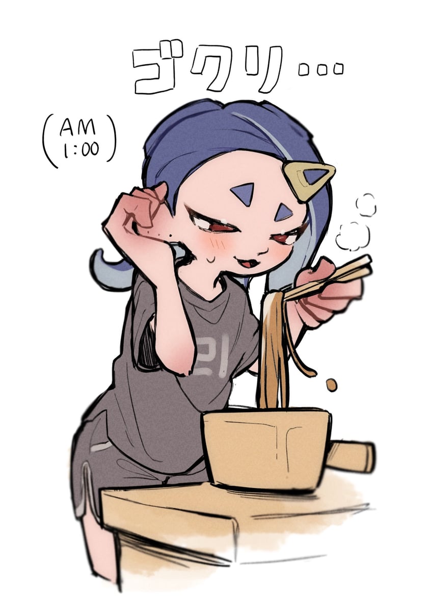 shiver (splatoon and 1 more) drawn by po_(moudameda17)