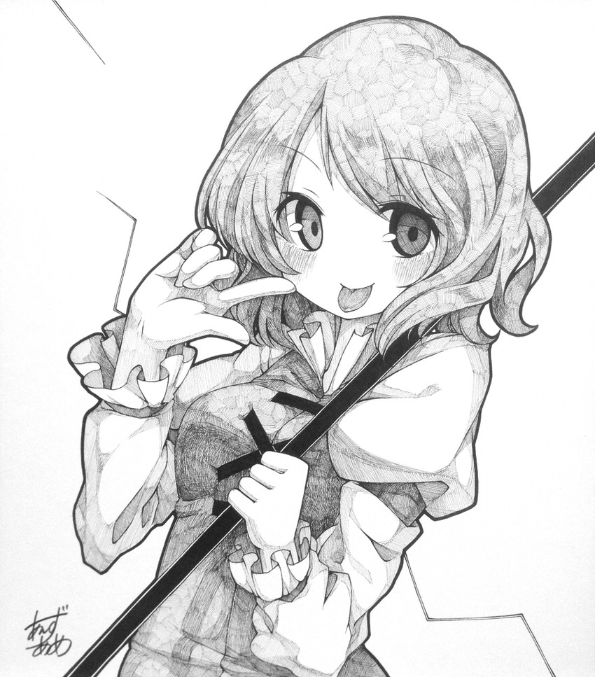 tatara kogasa (touhou) drawn by anzu_ame