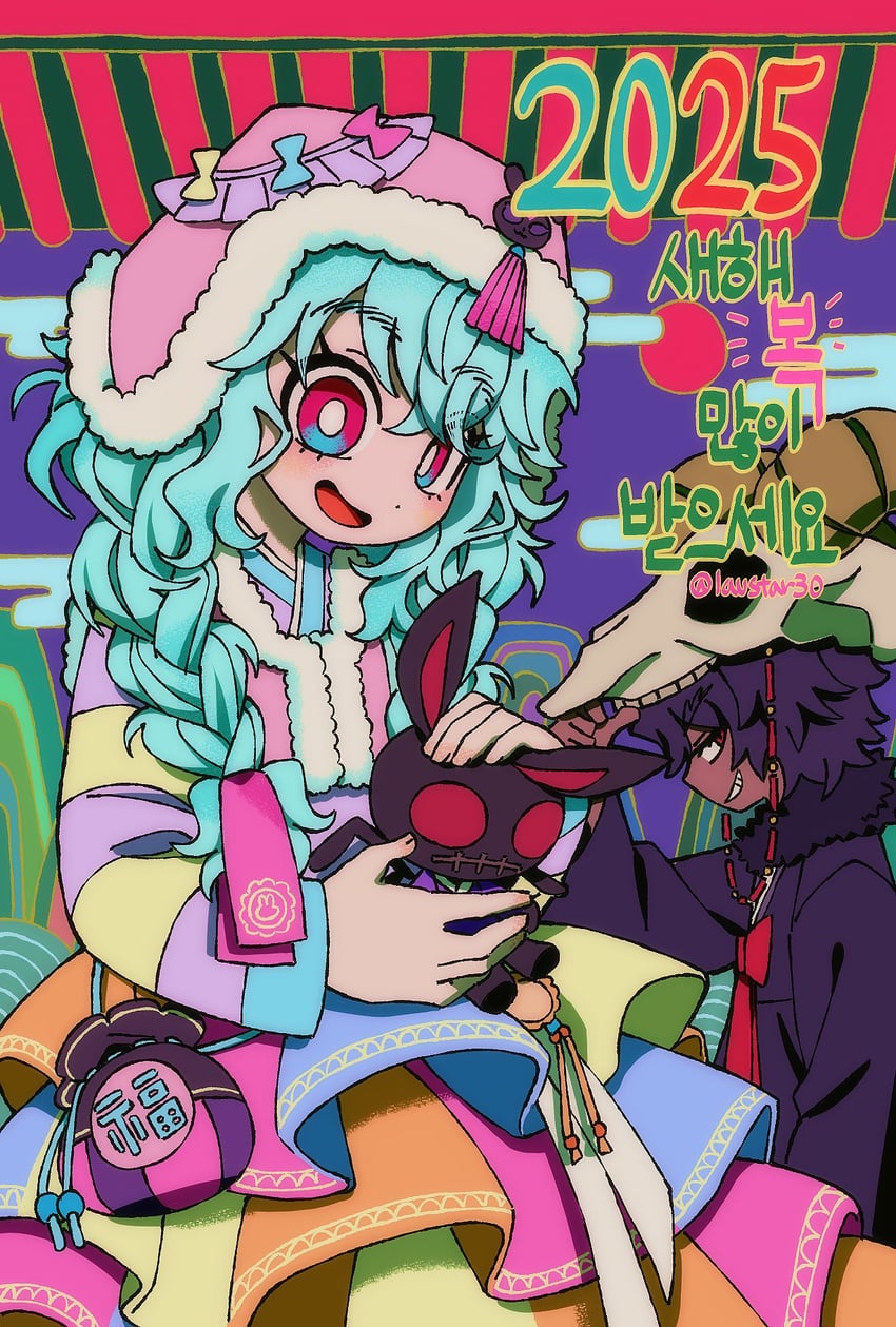 katasumi amari and mario (pretty series and 2 more) drawn by lau_(laustar30)