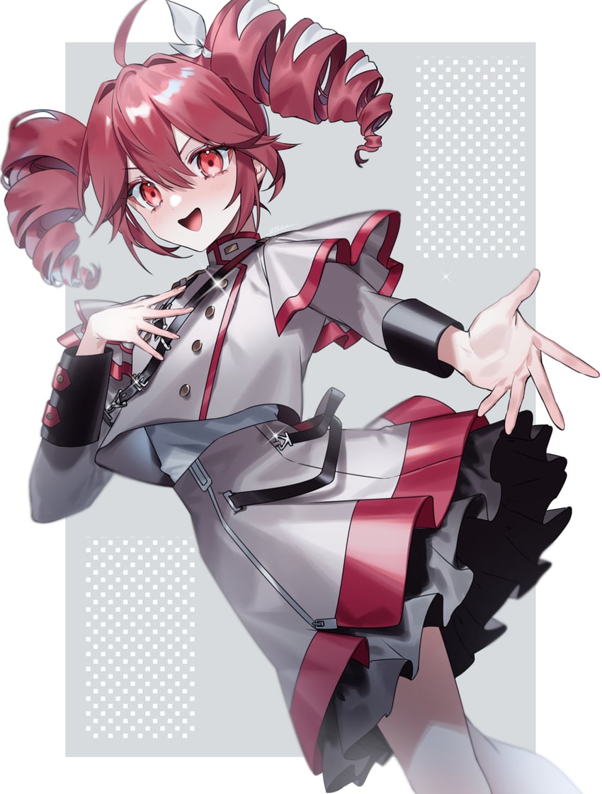 kasane teto (utau and 1 more) drawn by mu_(mom_0303)