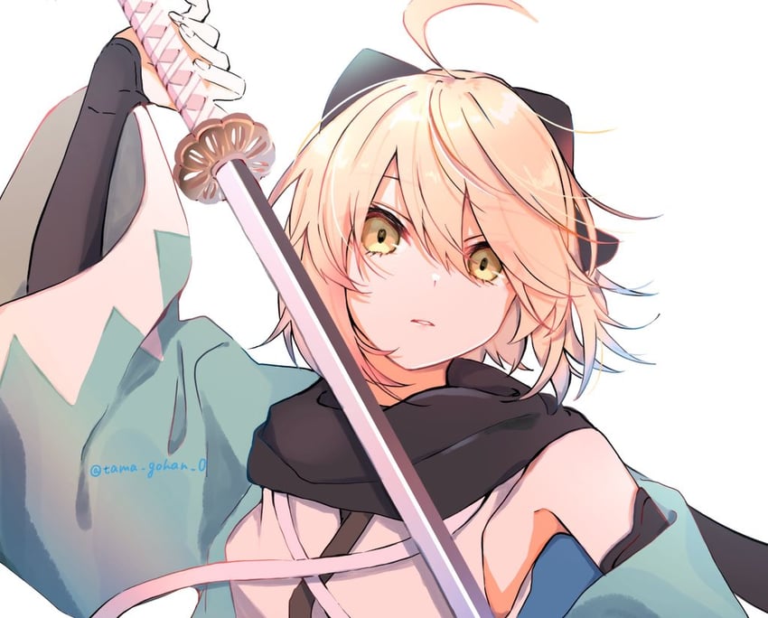 okita souji (fate and 3 more) drawn by yui_(tamagohan)