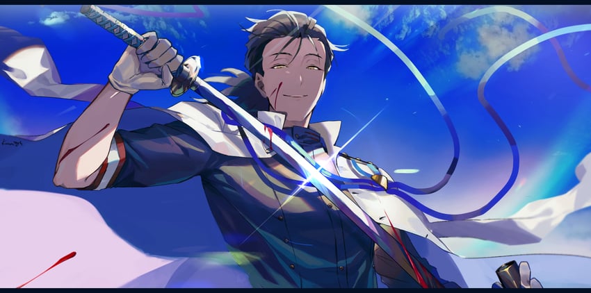 sakamoto ryouma (fate and 1 more) drawn by knmendako