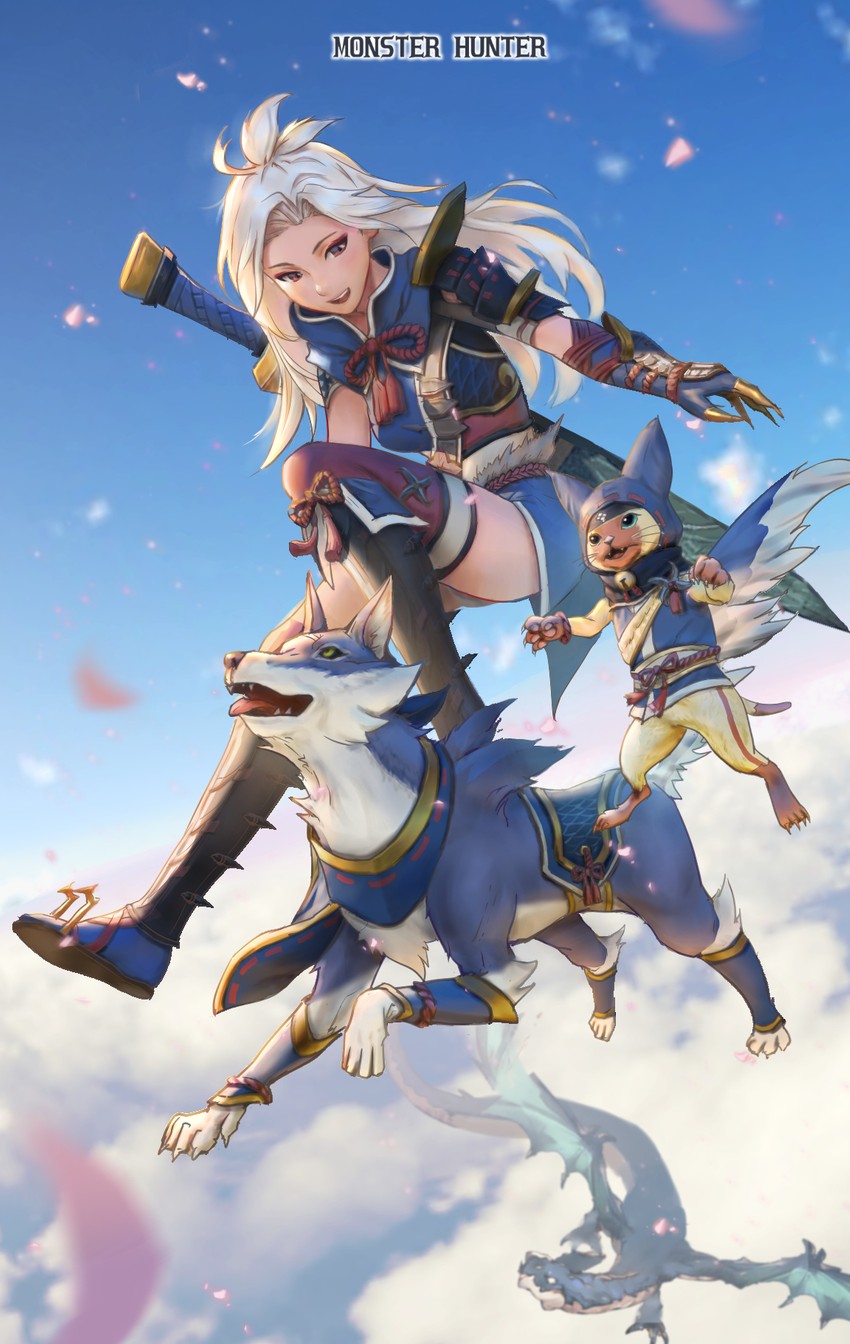 zooey and canyne (granblue fantasy and 2 more) drawn by hyy-huangyuyao