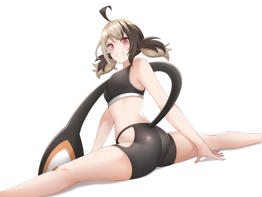 gigi murin (hololive and 1 more) drawn by popcornflakes