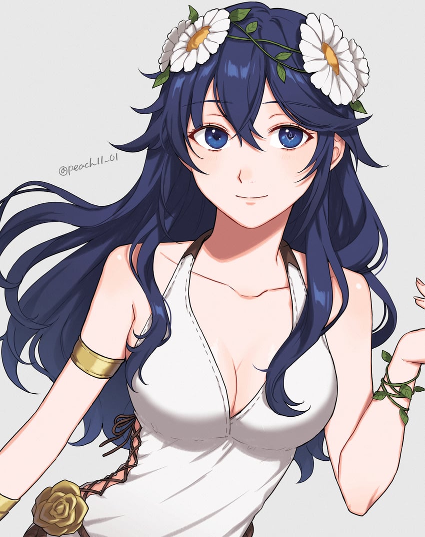 lucina (fire emblem and 2 more) drawn by shamu_(peach11_01)
