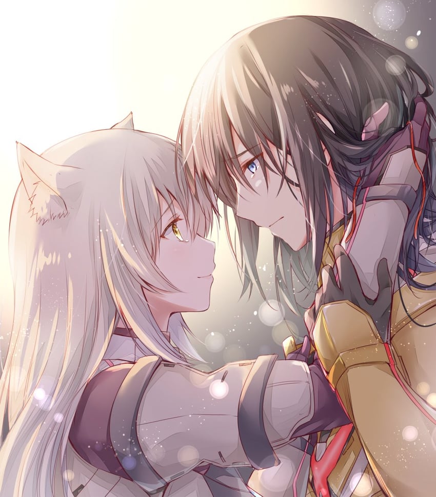 m and n (xenoblade chronicles and 1 more) drawn by ui_frara