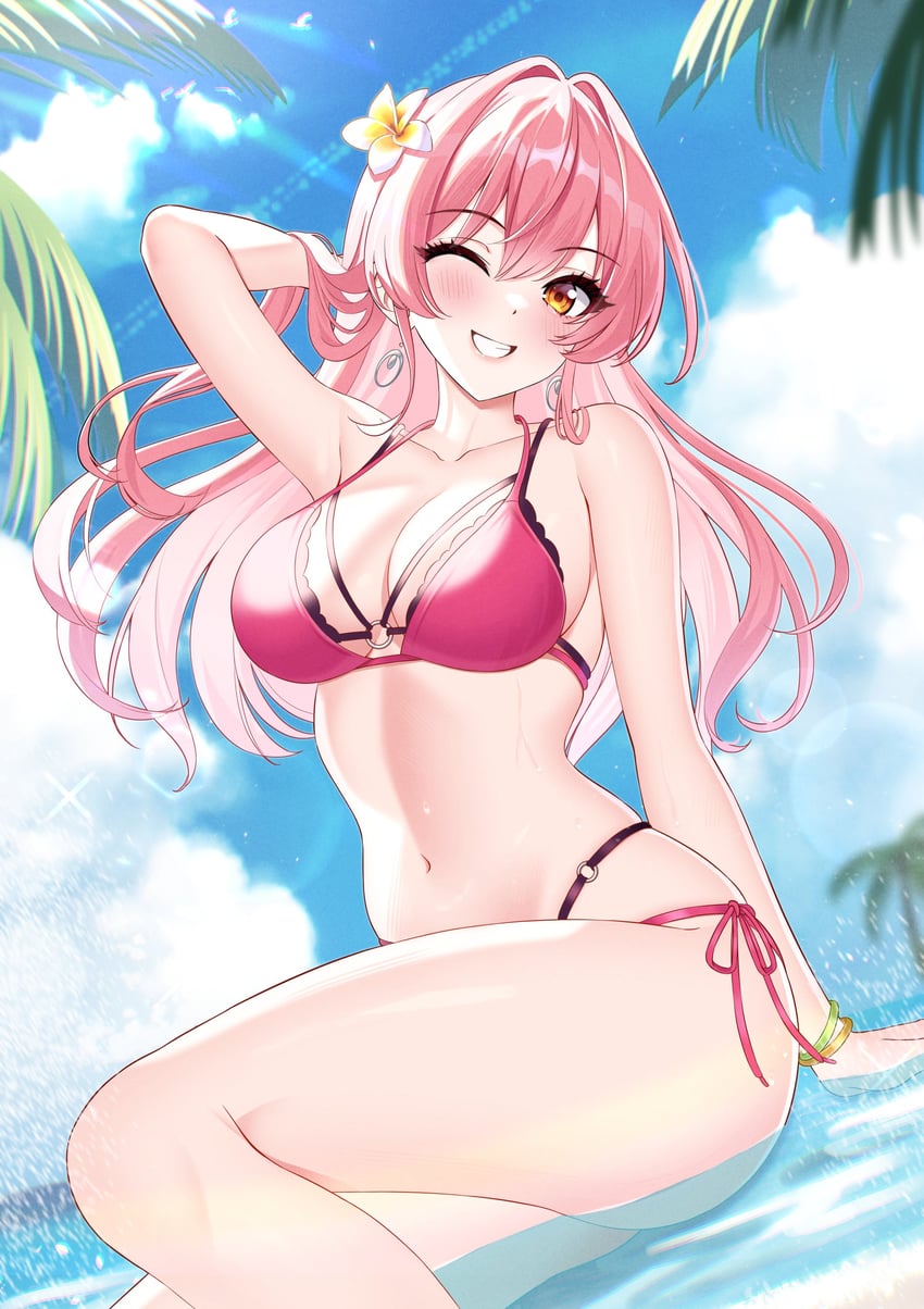 jougasaki mika (idolmaster and 1 more) drawn by sutoroa