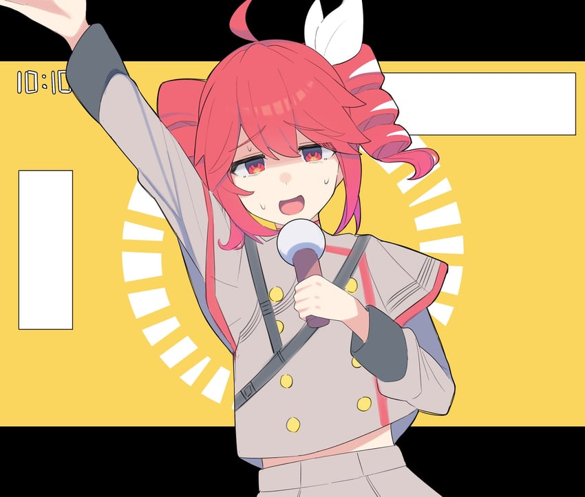 kasane teto (utau and 2 more) drawn by kyutai_x