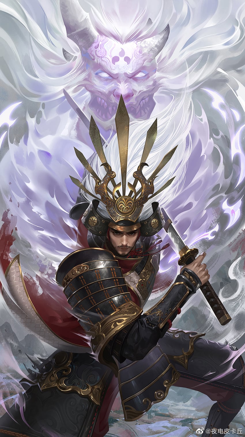 takeda nobutada (yong jie wujian) drawn by ye_dian_pikaqiu