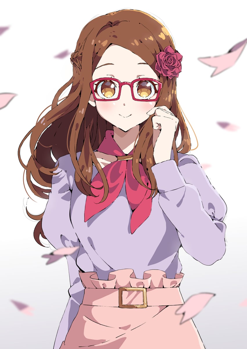 akai meganee (pretty series and 1 more) drawn by tsujii_luki